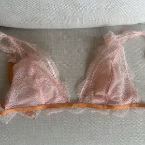 Victoria Secret Lace Bralette in Pink